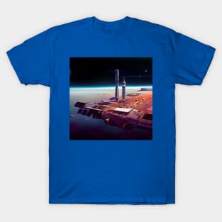 Interplanetary Spaceport T-Shirt